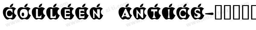 Colleen Antics字体转换